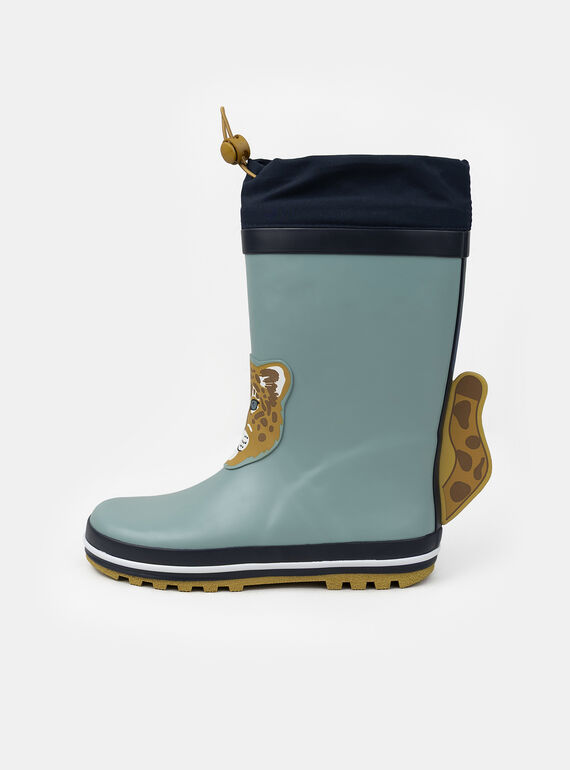 Greyish blue RAIN BOOTS NINAGE / 25F10PG11D0C205