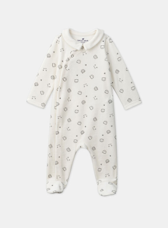 Off white BABYGROW LEANDREA / 24H5BG31GRE001