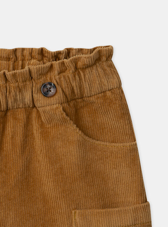 Brown SHORTS NLOSHETTE / 25H2PFW1SHOI812