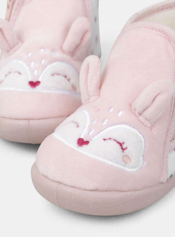 Pale rose SLIPPERS NEBECKY / 25F10BF31CHP301