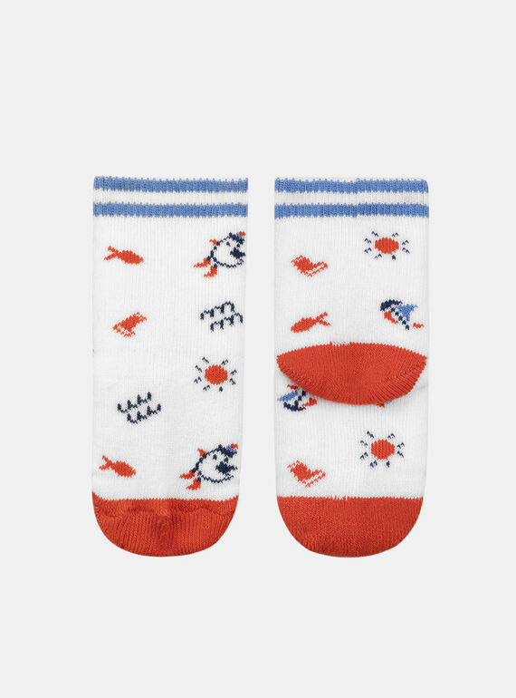 Marine Patterned Socks KACYRIL / 24E4BG42SOQ001