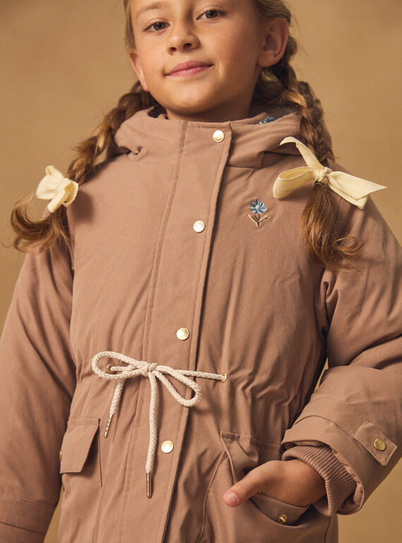 Brown PARKA NISOULETTE / 25H2PFF1PAR821