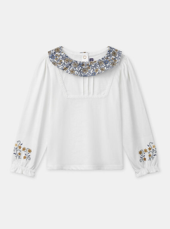 Off white TEE SHIRT LS NLOCORETTE / 25H2PFW2TML009