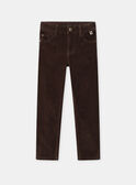 Brown PANTS NLEDUAGE / 25H3PGT1PAN816