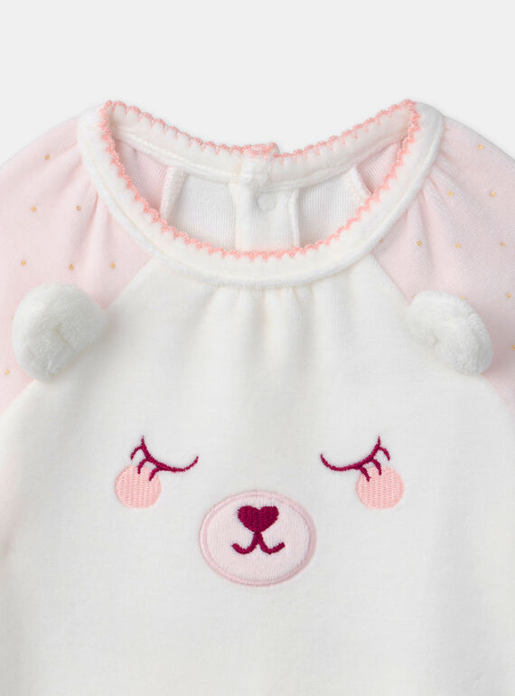 Off white BABYGROW LEDALIA / 24H5BF41GRE001