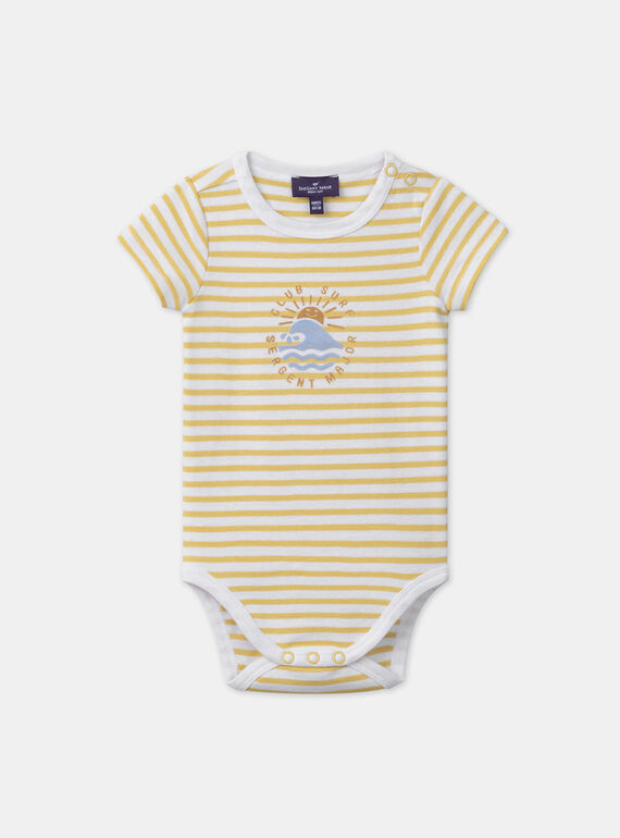 Light yellow BODYSUIT MAMARCEL / 25E1BGK1BODB116