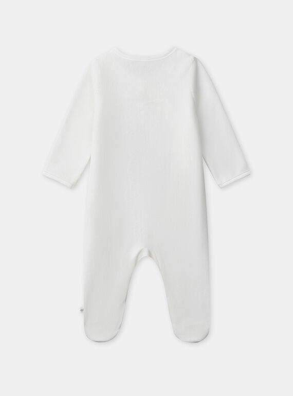 Off white BABYGROW NOUGAT / 25H0NM21GRE001