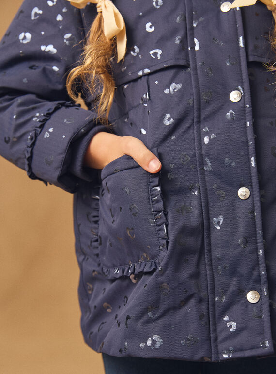 Navy PARKA NINARETTE / 25H2PFE2PAR705