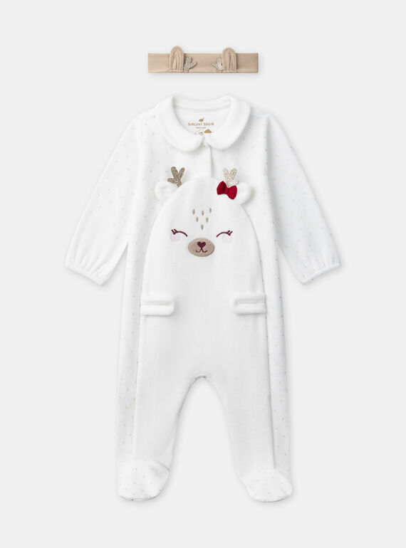 Off white BABYGROW NEDANIELA / 25H5BF52GRE001