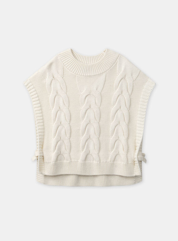 Ivory PONCHO NLEPOETTE / 25H2PFT1PON005