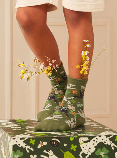 Kaki SOCKS KUATAGE / 24E4PGP1SOQ604