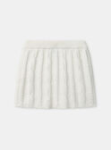 Off white SKIRT NRAJUPETTE / 25H2PFV1JUP009
