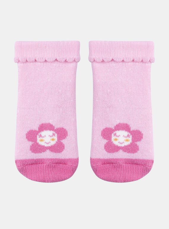 Heather pink SOCKS KABRITNEY / 24E4BF33SOQD314