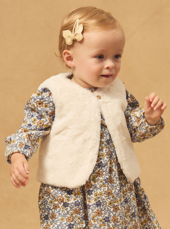 Off white CARDIGAN WHITHOUT SLEEVES NANORA / 25H1BFW1CSM009