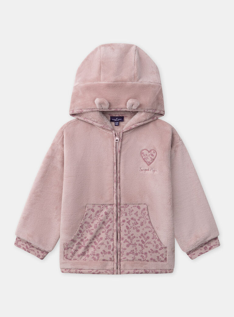 Old rose DRESSING GOWN NECOETTE / 25H5PFD1RDC303