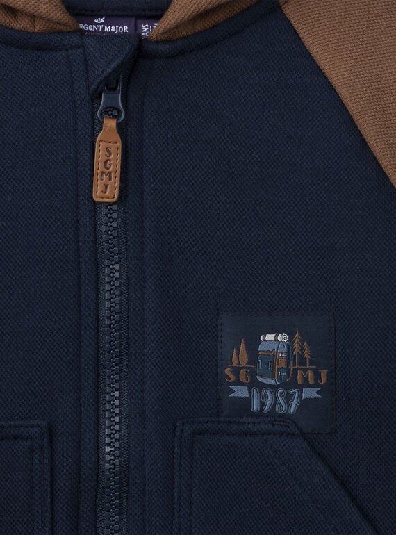 Navy KIDS CARDIGAN NLEBONAGE / 25H3PGT2GIL070