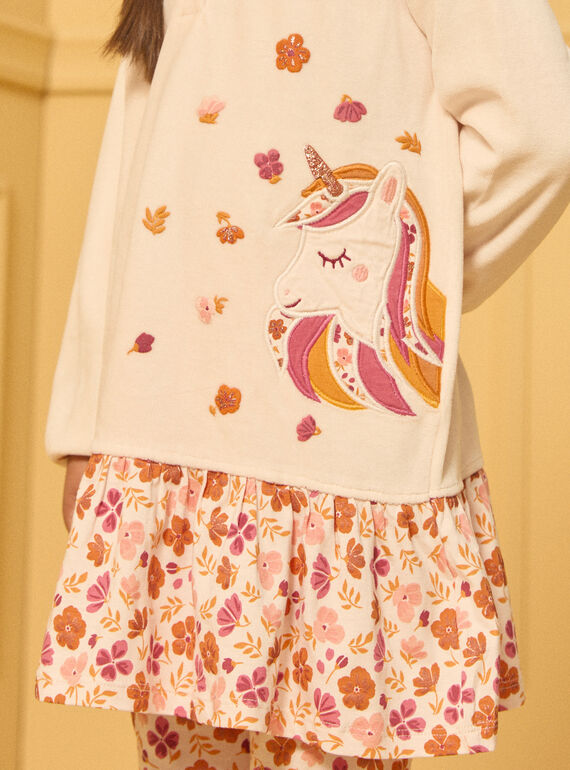 Beige NIGHT DRESS LECAETTE / 24H5PF41CHN080