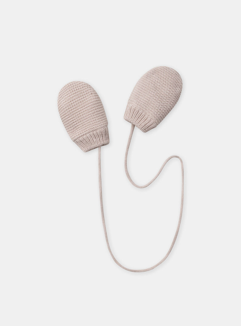 Light beige GLOVES & MITTENS NIOMBELINE / 25H4BFF2GAN808