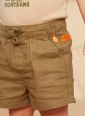 Green shorts with pockets KATIAGO / 24E1BGO1SHO633