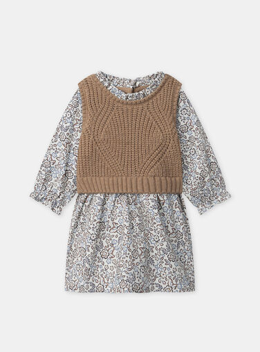 Beige DRESS NALEA / 25H1BFT1ROBI814