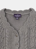 Grey CARDIGAN LANADIA / 24H1BFQ1CAR940