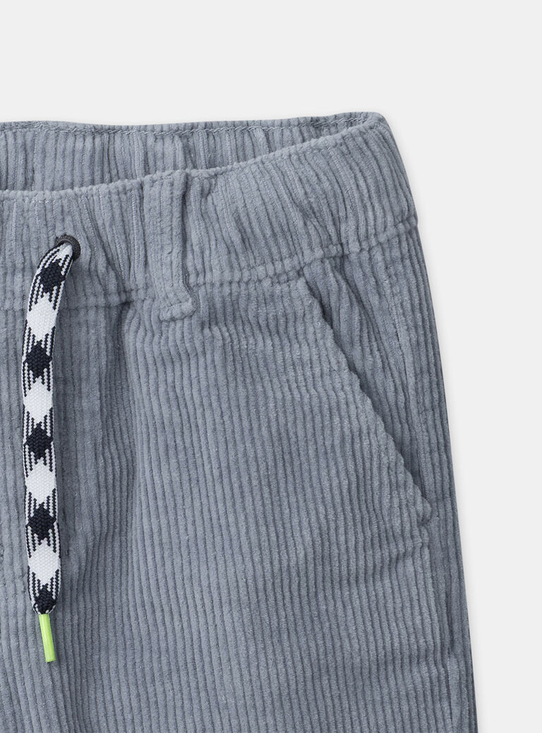 Sky blue PANTS NRACORDAGE / 25H3PGV2PAN216