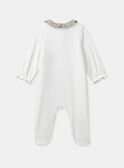 Off white BABYGROW NOELLE / 25H0NFO1GRE001