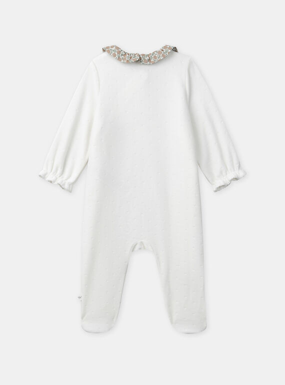 Off white BABYGROW NOELLE / 25H0NFO1GRE001