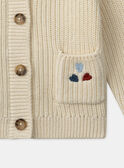 off white CARDIGAN NAPASCALE / 25H1BFX1CAR632