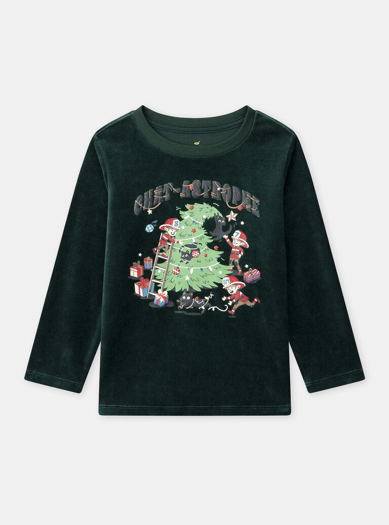 Green PYJAMA NECHATAGE / 25H5PG51PYJG614