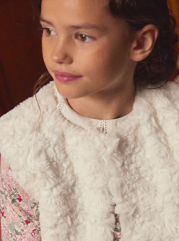 Off white CARDIGAN WHITHOUT SLEEVES LADIETTE / 24H2PFQ1CSM001