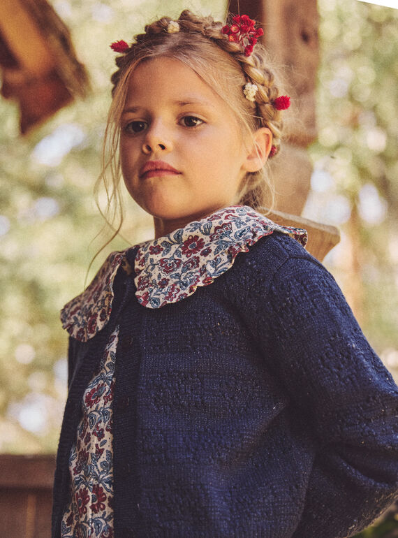 Navy CARDIGAN NLUKADETTE / 25H2PFX1CAR070