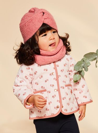 Old pink knitted hat FIMAURINE / 23E4BF51BON817