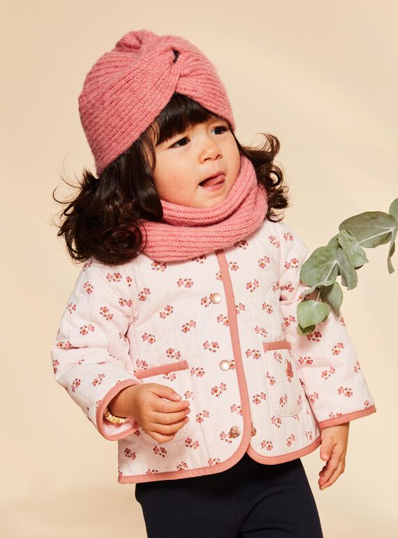 Old pink knitted hat FIMAURINE / 23E4BF51BON817