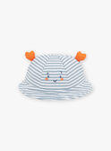 Blue hat with 3D lobster claw animation and stripes print FORD / 23E0AGT1CHA715