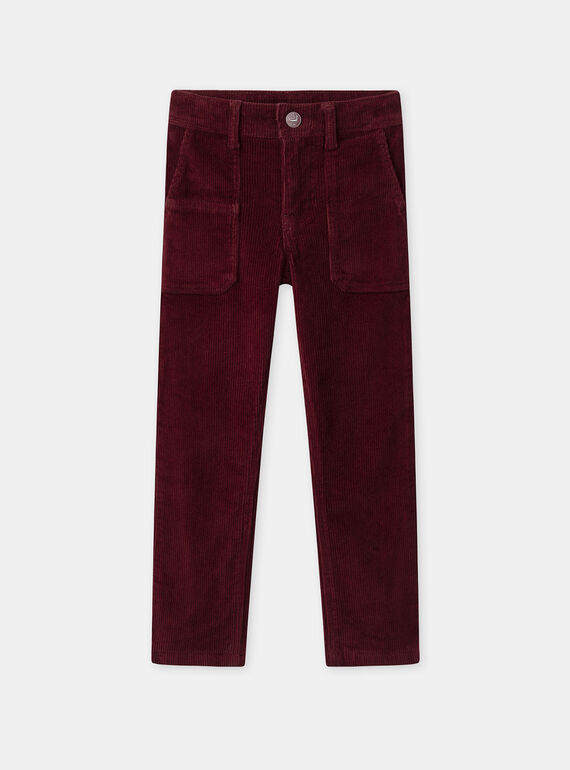 Red PANTS NLUCORAGE / 25H3PGX1PANF526