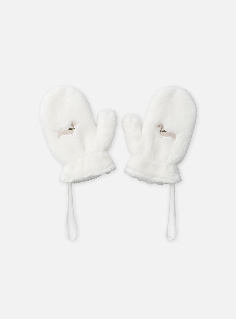 Off white GLOVES & MITTENS NIOMETTE / 25H4PFG1GAN009