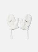 Off white GLOVES & MITTENS NIOMETTE / 25H4PFG1GAN009