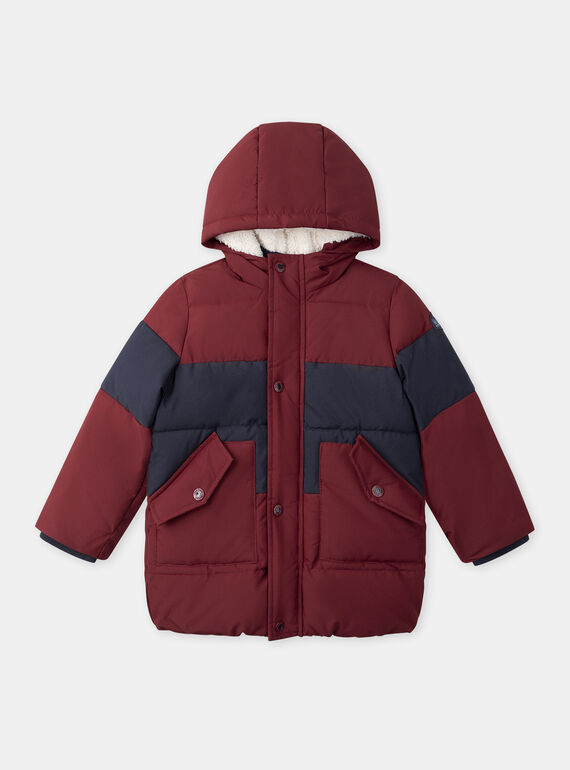 Red cherry DOWN JACKET NNILONAGE / 25H3PGG3D3E510