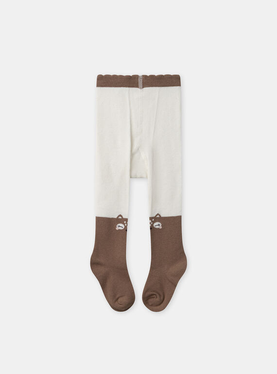 Heather beige TIGHTS NALISON / 25H4BFT1COLA011