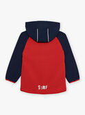 Red hooded Jacket FRAPOLAGE / 23E3PG52BLO713