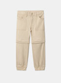 Beige PANTS MLAZIPAGE / 25E3PGK1PAN080