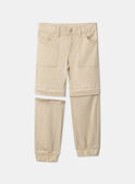 Beige PANTS MLAZIPAGE / 25E3PGK1PAN080