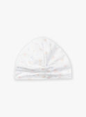 White NEWBORN BEANY KOLAB / 24E0AF12BNA000