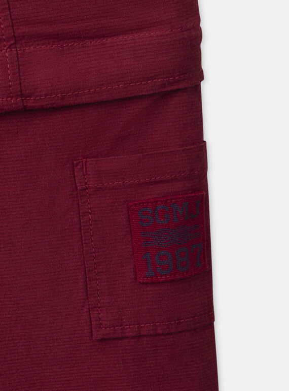 Red PANTS MOCLAGE / 25E3PGJ1PANF504