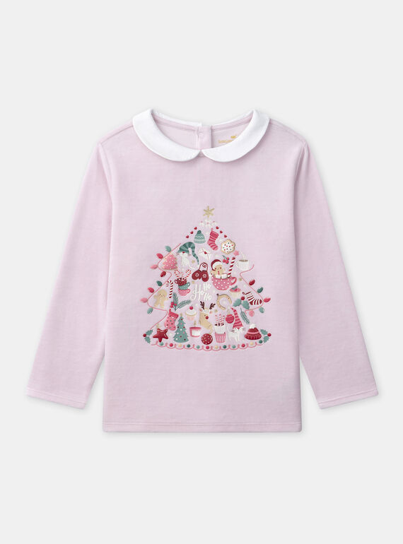 Pale rose PYJAMA NECLOETTE / 25H5PF51PYJ301