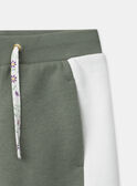 Green JOGGING PANTS NAEFETTE / 25H2PF32JGBG602