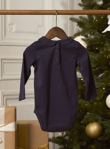 Blue BODYSUIT LATERRY / 24H1BFT1BODC243