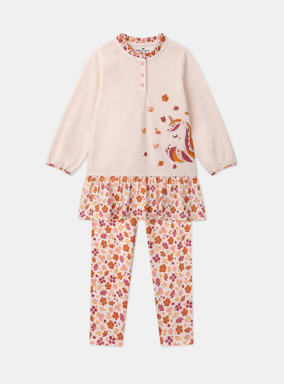 Beige NIGHT DRESS LECAETTE / 24H5PF41CHN080