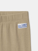 Beige LEGGINGS (bottom) MACORENTIN / 25E1BG81LG080